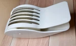 Vintage Rolling Slicer With 5 Stainless Steel Cutting Blades Parts Only. Fixed Price $8.50.