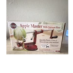 Norpro Apple Master Peeler/corer/slicer W/ Vacuum Base Red 866R. Fixed Price $16.88.