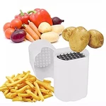 Fries One Step Natural French Fry Cutter Vegetable Fruit Potato Durable Slicer. Fixed Price $12.74.