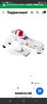 New Tupperware Mandoline Chef Kitchen Time Savers. Fixed Price $39.95.