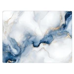 White Blue Cloudy Agate Marble Kitchen Glass Cutting Board Ocean Decorative G.... Fixed Price $29.99.
