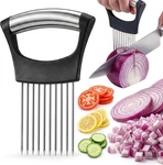 Jayvar Stainless Steel Onion Holder Slicer For Tomato Potato. Fixed Price $11.95.