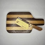 Hickory Farms Cheese Cutting Board And Slicer. Fixed Price $19.99.