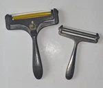 Lot Of 2 Vintage Cheese Slicer Aluminum Metal Taiwan. Fixed Price $12.99.