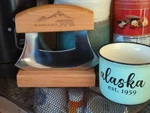 Set 5INCH Alaskan Mezzaluna Ulu Knife Salad Veggies Rocker Chopper Slicer Cutter. Fixed Price $12.99.