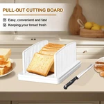 Upgrade Pull Out Slicer For Homemade Bread, Foldable Slicing Guid.... Fixed Price $26.95.