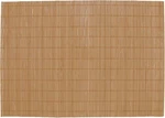 Bamboomn Placemat/sushi Rolling - 18" X 13" 4 Units, Brown. Fixed Price $21.41.