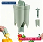 Pepper Corer Remover, 2 In 1 Bell Cutter Deseeder Tool For Vege. Fixed Price $11.96.