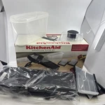 Kitchenaid Black 4PC Mandoline Slicer Adjustable Julienne Veggie Fruit Non-slip. Fixed Price $35.09.