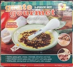 Grate Gourmet Smart Tv 3 Piece Set Bonus Roller Garlic New In Box. Fixed Price $19.99.