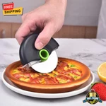 Stainless Steel Pizza Cutter Wheel With Blade Cover, Sharp And Durable Design. Fixed Price $9.89.