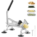 Commercial Vegetable Slicer, 1/2 Inch Fruit Stainless Steel And Aluminum. Fixed Price $103.49.
