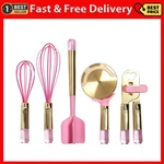 Paris Hilton 5 Piece Gadget Set With Pink Jewel Shaped Handle,. Fixed Price $95.19.