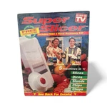Sealed! New! As Seen On Tv Super Slicer 5 Machines 1! Slices Dices Shreds. Fixed Price $17.99.