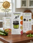 Cuisinart Food Vegetable Fruit Spiralizer Hand Crank 3 Cutting Options 4 Cup. Fixed Price $19.99.