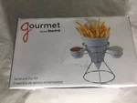 Starfrit Gourmet French Fry Vegetable Fruits Snacks Dip Serving Dish New. Fixed Price $16.50.