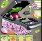 14-IN-1 Multi-function Veggie Slicer & Food Chopper Set. Fixed Price $16.00.