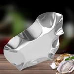 Stainless Steel Grillable Oyster Shells Reusable For Baked Medium, Silver. Fixed Price $34.99.