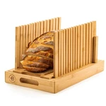 Bread Slicer For Homemade - Bamb Si Upgraded Adjustable, Natural. Fixed Price $41.58.