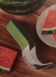 Mainstays Watermelon Slicer Knife Cutter Corer Server Scoop Stainless Steel. Fixed Price $10.48.