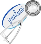 Jumbo Ice Cream - 18/8 Stainless Steel Cupcake And Muffin Scooper 1/2. Fixed Price $39.09.