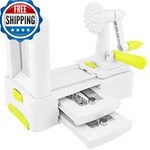 Southern Homewares 3-BLADE Spiral Vegetable Slicer Zucchini, Potato, Noodle Ma. Fixed Price $38.74.