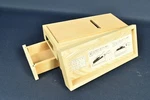 Vintage Katsuobushi Dried Bonito Shaver Cherrywood Planer Box. Fixed Price $29.98.