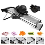 Adjustable Mandoline Slicer 5-IN-1 Stainless Steel Vegetable Cutter With Ultr.... Fixed Price $45.80.