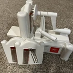 Paderno World Cuisine Plastic Spiral Vegetable Slicer 3 Blade Never Used Box. Fixed Price $12.99.