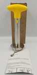 Pineapple Corer Spiral Avon 9 3/4" Stainless Steel Nib Yellow Twist Handle T2. Fixed Price $15.00.
