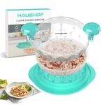 Haushof Chicken Shredder Tool Twist, Large 3 Layer Meat Grinder Machine. Fixed Price $15.99.