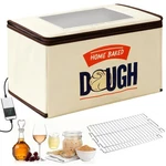 Blubyees Upgraded Folding Bread Proofing Box With Large, Creamy Apricot. Fixed Price $91.77.