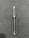 Vtg Ekco Floating Blade Potato Vegie Peeler Stainless Steel Unique Handle Shape. Fixed Price $9.99.