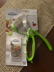 New Trudeau Toss & Chop Dual Micro-serrated Stainless Steel Blades. Fixed Price $18.99.
