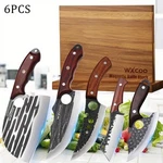 1-6PCS Stainless Steel Kitchen Knife Set Chef Chopper Cleaver Fish. Fixed Price $19.68.