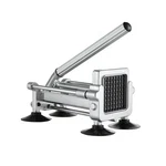 French Fry Cutter, Potato Slicer With 1/2" 3/8" 1/4" Stainless Steel Blades, Man. Fixed Price $112.22.