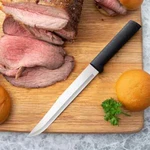 Rada Cutlery W207 Slicer - Black Handle ( 7" Blade 11 Overall ). Fixed Price $16.95.