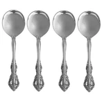 Oneida Michelangelo 18/10 Stainless Steel Round Bowl Soup Spoon (set Of Four). Fixed Price $69.99.