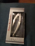 Deluxe Nut Cracker Norpro Opal Stainless Inlays #569 Cooking Food Kitchen Acc. Fixed Price $8.96.