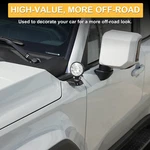 Steel Hood Side Searchlight Holder Spotlight Mount For Land Cruiser LC250 2024+. Fixed Price $59.99.