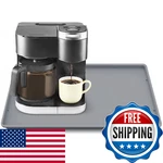 Tohonfoo Silicone Coffee With Lip, 19.7'' X 15'' Heavy Duty Bar Mat,. Fixed Price $33.32.