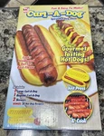 Curl-a-dog Spiral Grilling Hot Dog/brat/sausage Slicers Skewers And Recipes Nib. Fixed Price $17.00.
