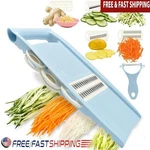 5-IN-1 Mandoline Slicer Vegetable Shredder Grater Easy Prep Kitchen Tool New. Fixed Price $13.12.