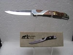 New In Box Frost Black Hills Steel Lock Blade Knife; Nice Heavy. Fixed Price $12.50.