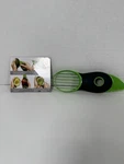 Oxo Good Grips 3-IN-1 Avocado Slicer Green All One Tool Splits Pits & Slices. Fixed Price $9.00.