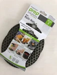 New Set Of Two Grey Gray Trivets - Progressive Prep Mini Multi Mats Jar Opener. Fixed Price $23.80.