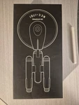 Star Trek Uss Enterprise NCC-1701 Pizza Cutter Open Box Read Discription. Nwb. Fixed Price $28.99.