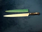 Hoffritz Stainless Steel 10" Slicer Knife With Ebony Laminated Handle Sleeve !. Fixed Price $30.00.