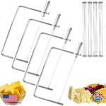 Cheese Slicer Accessories Kitchen Knife Marble Board Cutter Stainless Ste. Fixed Price $63.00.