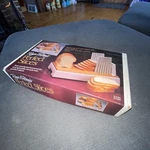 Roger Fortney's Perfect Slices Bread & Bagel Slicer Vintage Rare. Fixed Price $15.00.